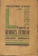 Anas N°30 : L'esprit De Georges Feydeau (1927) De Léon Treich - Autres & Non Classés