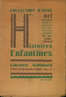 Anas N°1 : Histoires Enfantines (1925) De Léon Treich - Andere & Zonder Classificatie