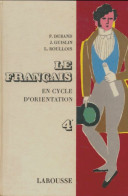 Le Français En Cycle D'orientation 4e (1963) De Collectif - 12-18 Jahre