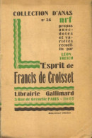 L'esprit De Francis De Croisset (1928) De Léon Treich - Sonstige & Ohne Zuordnung