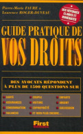 Guide Pratique De Vos Droits 1999 (1999) De Laurence Faure - Diritto