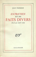 Entretien Sur Des Faits Divers (1945) De Jean Paulhan - Natuur