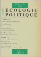 Écologie Politique N°1 (1991) De Collectif - Non Classificati