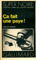 Ca Fait Une Paye ! (1977) De Ed McBain - Altri & Non Classificati