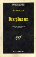 Dix Plus Un (1964) De Ed McBain - Otros & Sin Clasificación