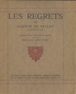 Les Regrets (1927) De Joachim Du Bellay - Altri & Non Classificati