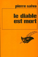 Le Diable Est Mort (1980) De Pierre Salva - Other & Unclassified
