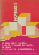 Frontière N°9 (1973) De Collectif - Non Classificati