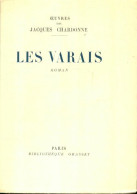 Les Varais (1929) De Jacques Chardonne - Andere & Zonder Classificatie