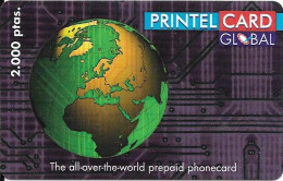 Spain: Prepaid IDT - Printel Card, Globe - Otros & Sin Clasificación