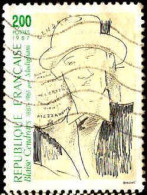 France Poste Obl Yv:2497 Mi:2630 Amedeo Modigliani Blaise Cendrars (Lign.Ondulées) - Gebraucht