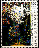 France Poste Obl Yv:2493 Mi:2627 Camille Bryen Précambrien Tableau (Beau Cachet Rond) - Used Stamps