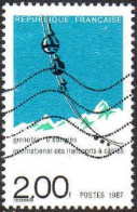 France Poste Obl Yv:2480 Mi:2613 Téléphérique Grenoble (Lign.Ondulées) - Used Stamps
