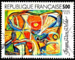 France Poste Obl Yv:2473 Mi:2605 Bram Van Velde Tableau (TB Cachet Rond) - Used Stamps