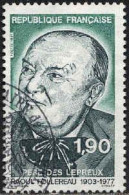France Poste Obl Yv:2453 Mi:2587 Raoul Follereau 1903-1977 Père Des Lépreux Ecrivain (beau Cachet Rond) - Used Stamps