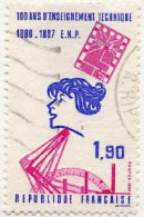 France Poste Obl Yv:2444 Mi:2577 Enseignement Technique (cachet Rond) - Used Stamps