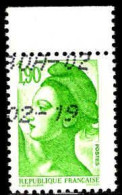 France Poste Obl Yv:2424 Mi:2558yA Liberté De Delacroix Bord De Feuille (Obl.mécanique) - Used Stamps