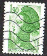 France Poste Obl Yv:2424 Mi:2558yA Liberté De Delacroix (Lign.Ondulées) - Used Stamps