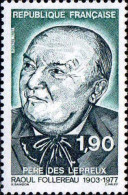 France Poste N** Yv:2453 Mi:2587 Raoul Follereau Père Des Lépreux - Unused Stamps