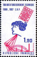 France Poste N** Yv:2444 Mi:2577 100 Ans D'Enseignement Technique 1886-1887 E.N.P. - Unused Stamps