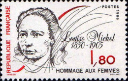 France Poste N** Yv:2408 Mi:2540 Hommage Aux Femmes Louise Michel 1830-1905 Anarchiste - Nuevos