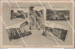 Am753 Cartolina Saluti Da Altavilla Irpina Provincia Di Avellino 1932 - Avellino