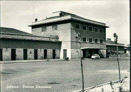 SULMONA ( L'AQUILA ) STAZIONE FERROVIARIA - EDIZIONE GIAMMARCO - 1960s  (20682 ) - L'Aquila