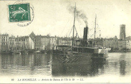17  LA ROCHELLE - ARRIVEE DU BATEAU DE L' ILE DE RE (ref 8143) - La Rochelle