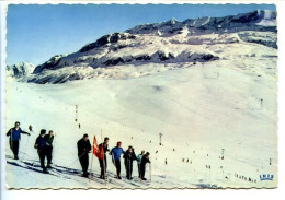 CPSM Dentelée 10.5 X 15  Isère L'ALPE D'HUEZ  (1800 M.) Les Pistes Du Signal Et Le Téléphérique Des Grandes Rousses * - Other & Unclassified