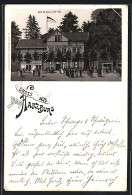 Lithographie Bad Harzburg, Gasthaus Sennhütte  - Bad Harzburg
