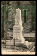 21 - SAULON-LA-CHAPELLE - LE MONUMENT AUX MORTS - Other & Unclassified