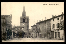 26 - GRANE - PLACE DE L'EGLISE - Other & Unclassified