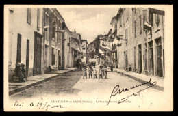 26 - CHATILLON-EN-DIOIS - LA RUE DU RECLUS LE 14 JUILLET - Châtillon-en-Diois