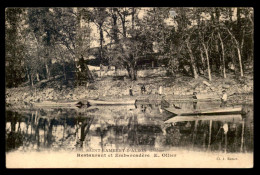 26 - SAINT-RAMBERT-D'ALBON - RESTAURANT ET EMBARCADERE E. OLLIER - Autres & Non Classés