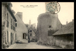 03 - MONTLUCON - RUE PORTE-FOUQUET - Montlucon