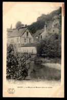 03 - BAYET - LE MOULIN A EAU ET LA MAISON DANS LE ROCHER - Autres & Non Classés