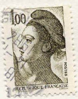 France Poste Obl Yv:2185 Mi:2306A Liberté De Delacroix (Beau Cachet Rond) - Gebraucht