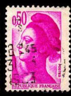 France Poste Obl Yv:2184 Mi:2305A Liberté De Delacroix (Lign.Ondulées) - Used Stamps