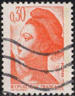 France Poste Obl Yv:2182 Mi:2303A Liberté De Delacroix (Lign.Ondulées) - Used Stamps