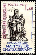 France Poste Obl Yv:2177 Mi:2297 Martyrs De Chateaubriand (Beau Cachet Rond) - Oblitérés