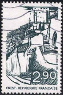 France Poste Obl Yv:2163 Mi:2294 Crest (Lign.Ondulées) - Used Stamps