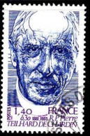 France Poste Obl Yv:2152 Mi:2264 Pierre Teilhard De Chardin Prètre (TB Cachet Rond) - Gebraucht