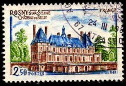 France Poste Obl Yv:2135 Mi:2251 Rosny-sur-Seine Château De Sully (TB Cachet Rond) - Used Stamps
