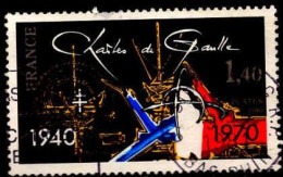 France Poste Obl Yv:2114 Mi:2228 40.Anniversaire De L'Appel Du 18 Juin (TB Cachet Rond) - Gebruikt