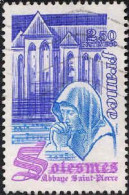 France Poste Obl Yv:2112 Mi:2221 Solesmes Abbaye St-Pierre (Lign.Ondulées) - Used Stamps