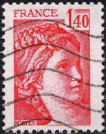 France Poste Obl Yv:2102 Mi:2216A Sabine De David (Lign.Ondulées) - Used Stamps