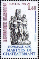 France Poste N** Yv:2177 Mi:2297 Martyrs De Chateaubriand - Ungebraucht