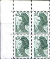 France Poste N** Yv:2178 Mi:2299 Liberté De Delacroix (4x Coin De Feuil) - Unused Stamps