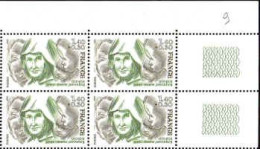 France Poste N** Yv:2150 Mi:2246 Anne-Marie Javouhey Soeur Missionaire Coin D.feuille X4 - Ongebruikt