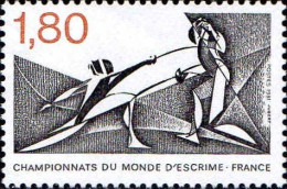 France Poste N** Yv:2147 Mi:2273 Championnats Du Monde D'escrime - Unused Stamps